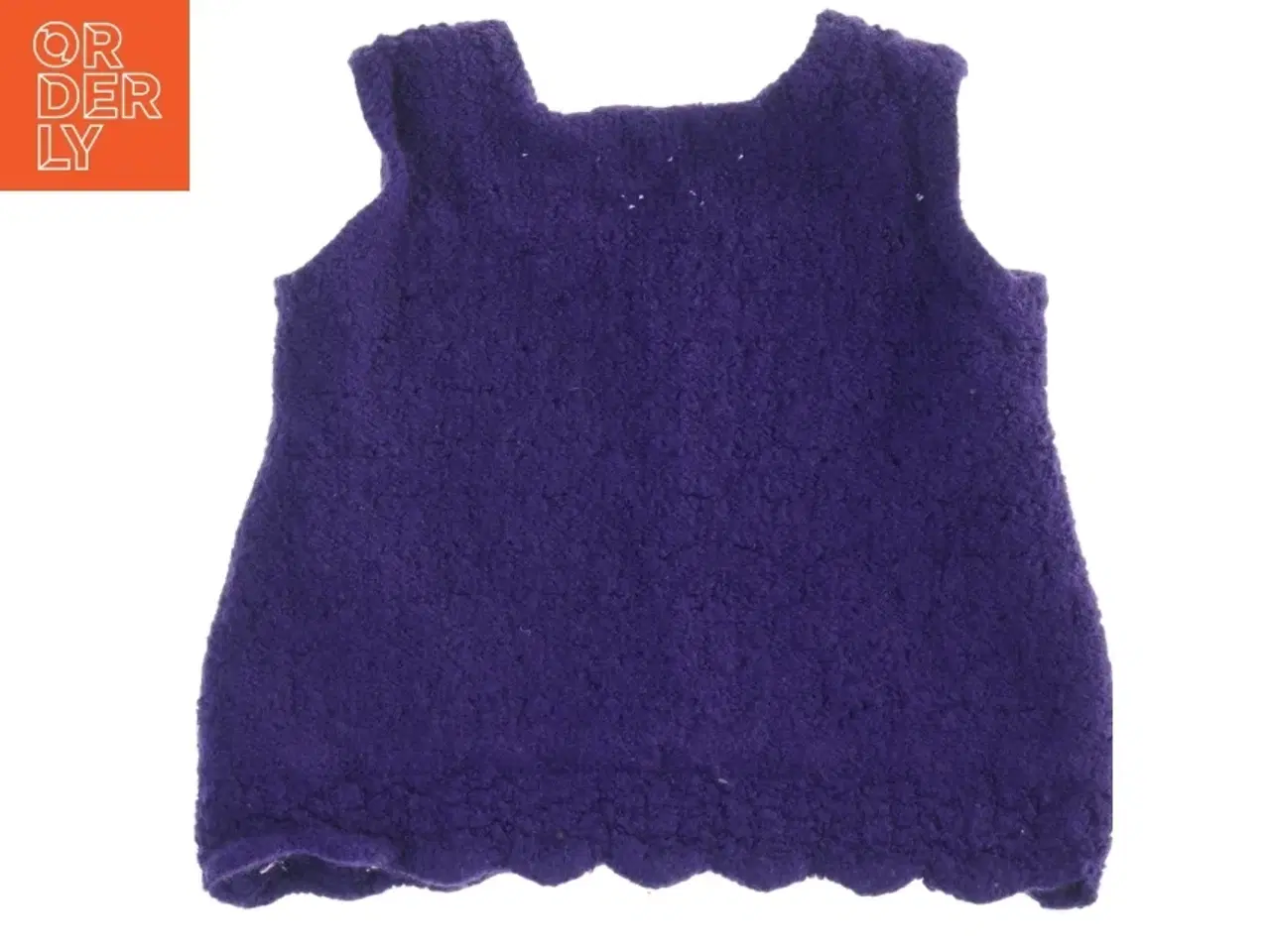 Billede 2 - Hæklet børnevest (str. 24 x 28 cm)