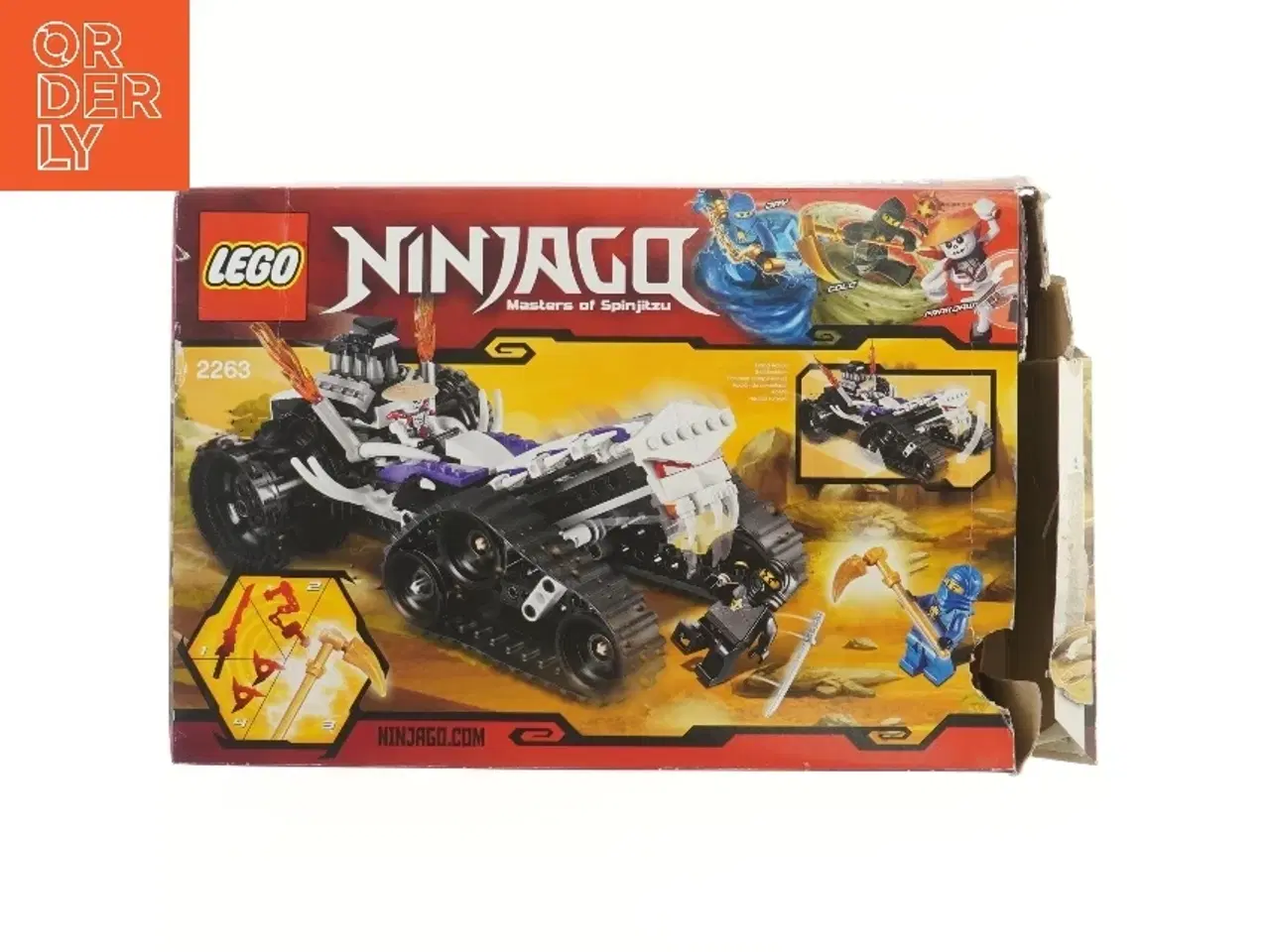 Billede 2 - LEGO Ninjago sæt 2263 fra Lego (str. 38x26 cm)