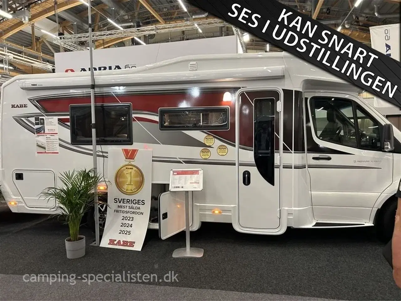 Billede 1 - 2026 - Kabe Novum 750 T   Kabe Novum 750 T med Stort badeværelse  model 2026 kan snart ses hos Camping-Specialisten.dk