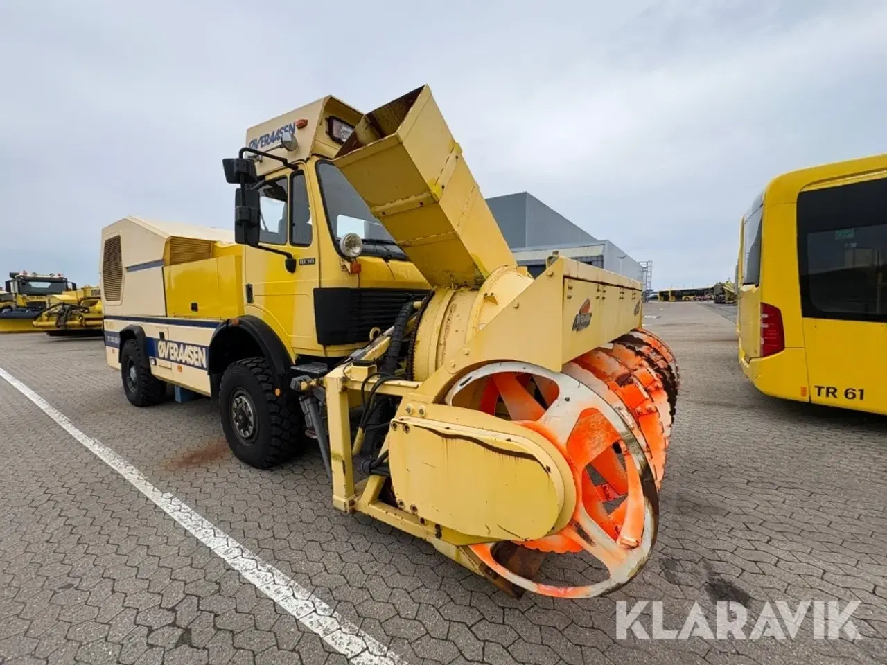 Billede 7 - Lastbil Mercedes-Benz med Øveraasen sneslynge