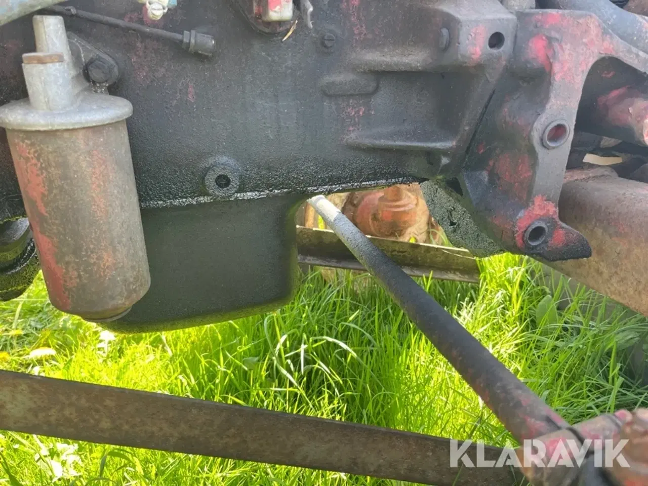 Billede 10 - Veterantraktor IH B414 Diesel uden motorhjelm og liftarme