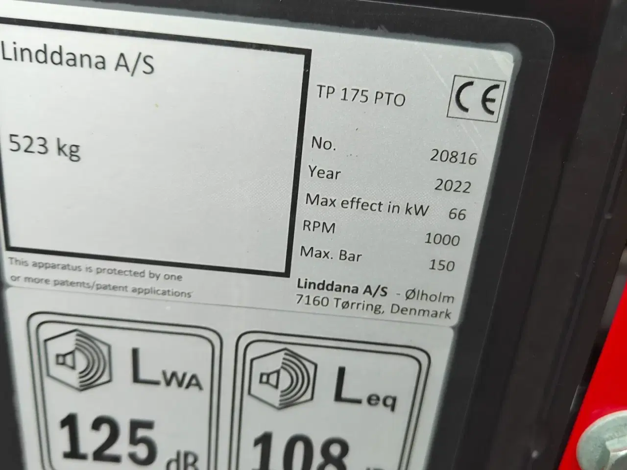 Billede 5 - TP 175 PTO KUN 59 timer