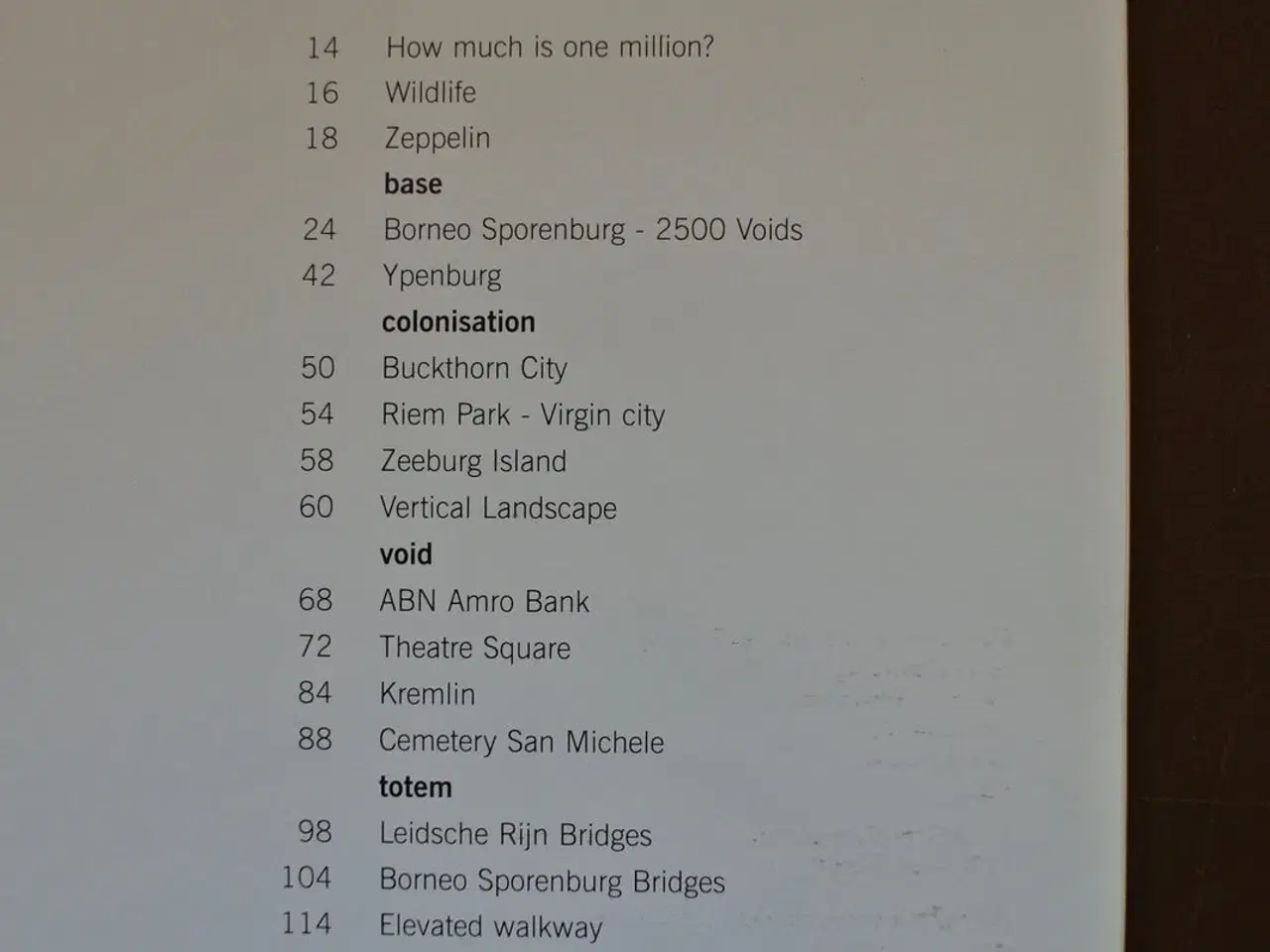 Billede 2 - west 8, edited by luca molinari, emne: arkitektur