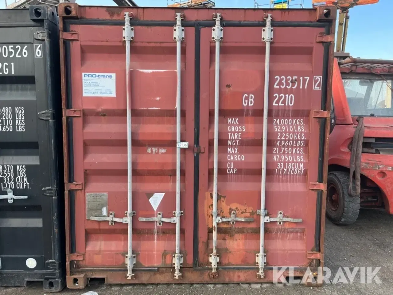 Billede 3 - Container GB/CX HBS-10-200 20 fod