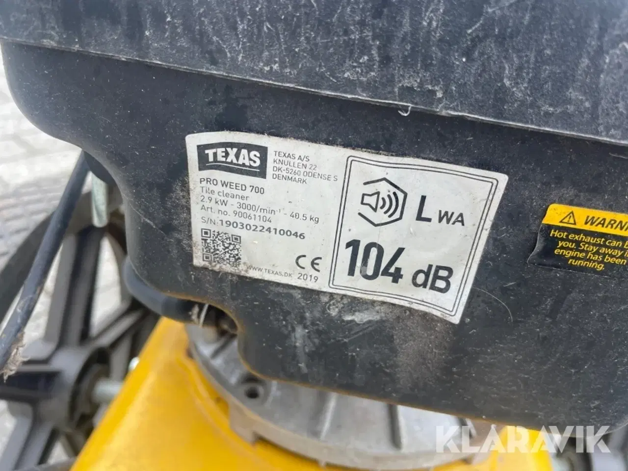 Billede 12 - Fliserenser Texas Pro weed 700