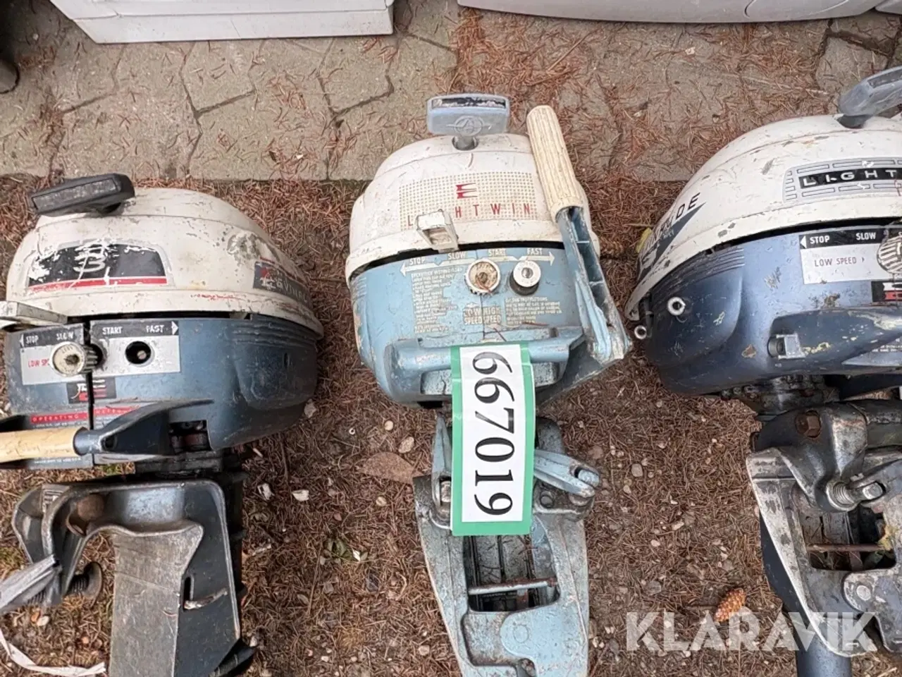Billede 10 - Bådmotorer Lightwin 3 styk