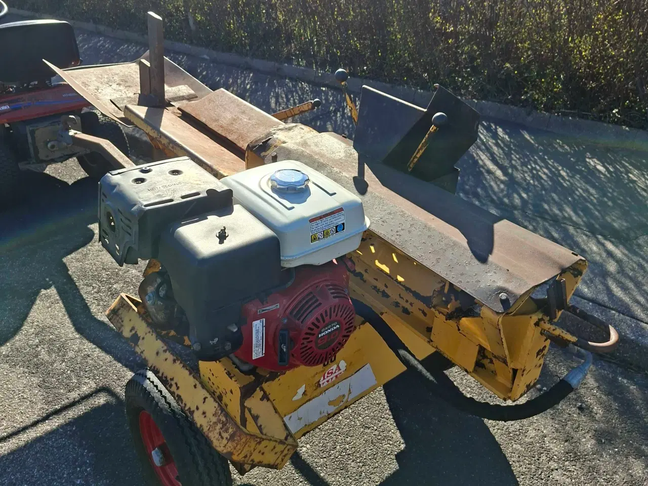 Billede 5 - Kölefors brændeflækker med Honda motor