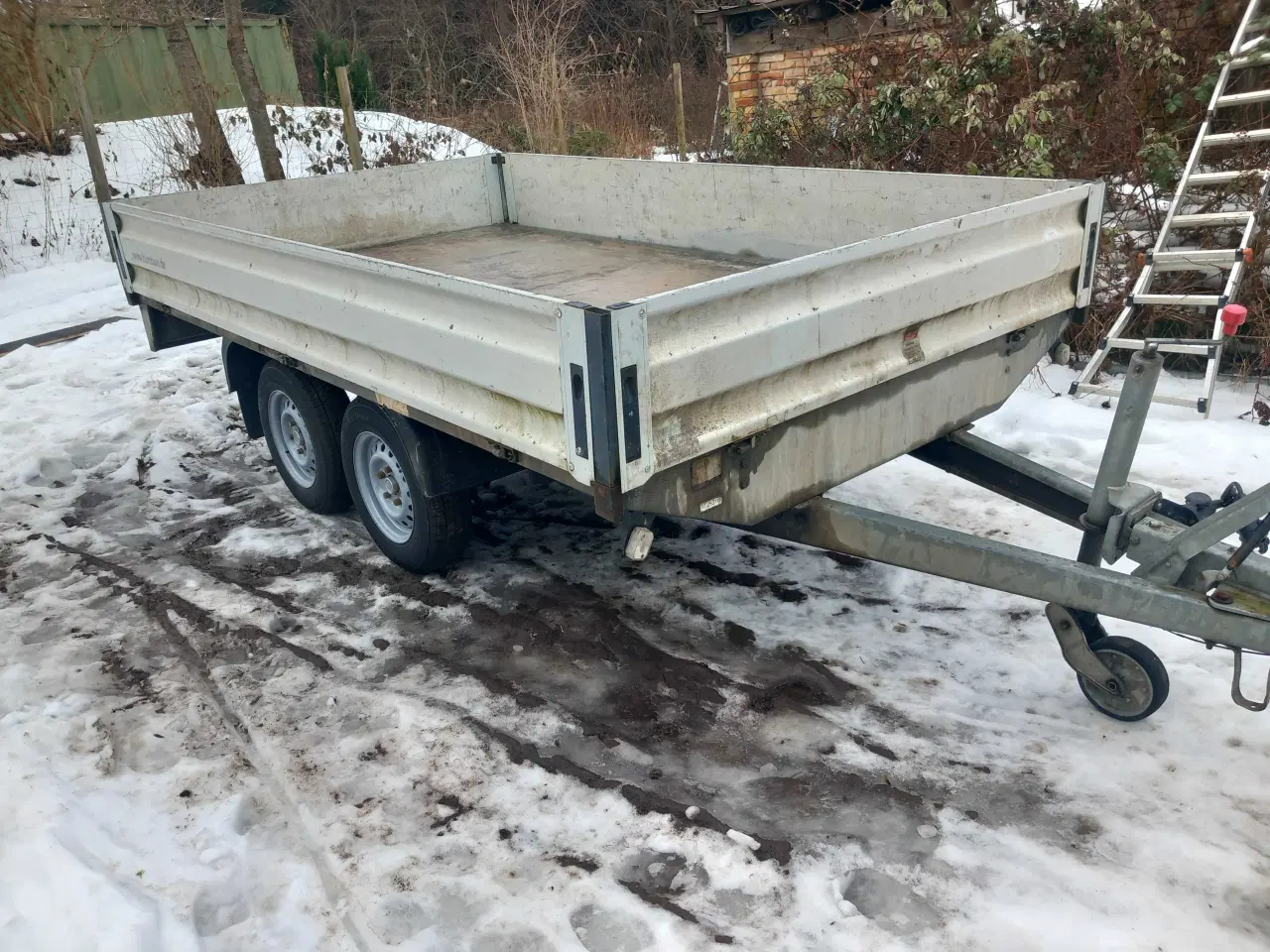 Billede 1 - 2500kg. Humbaur boogie trailer sælges