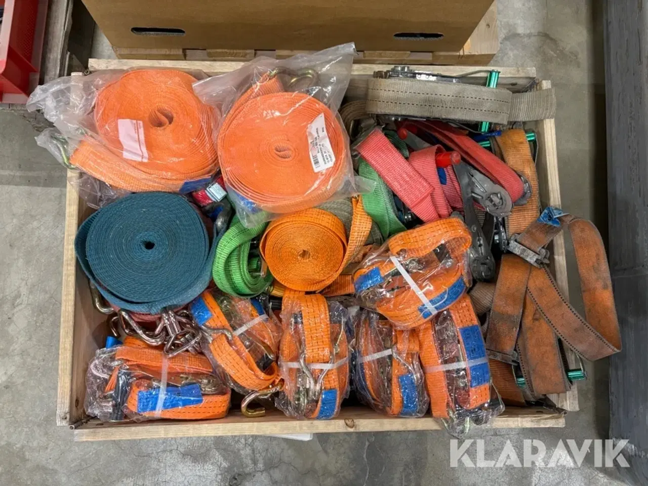 Billede 3 - Surringsbånd og stropper - 1 halvpalle