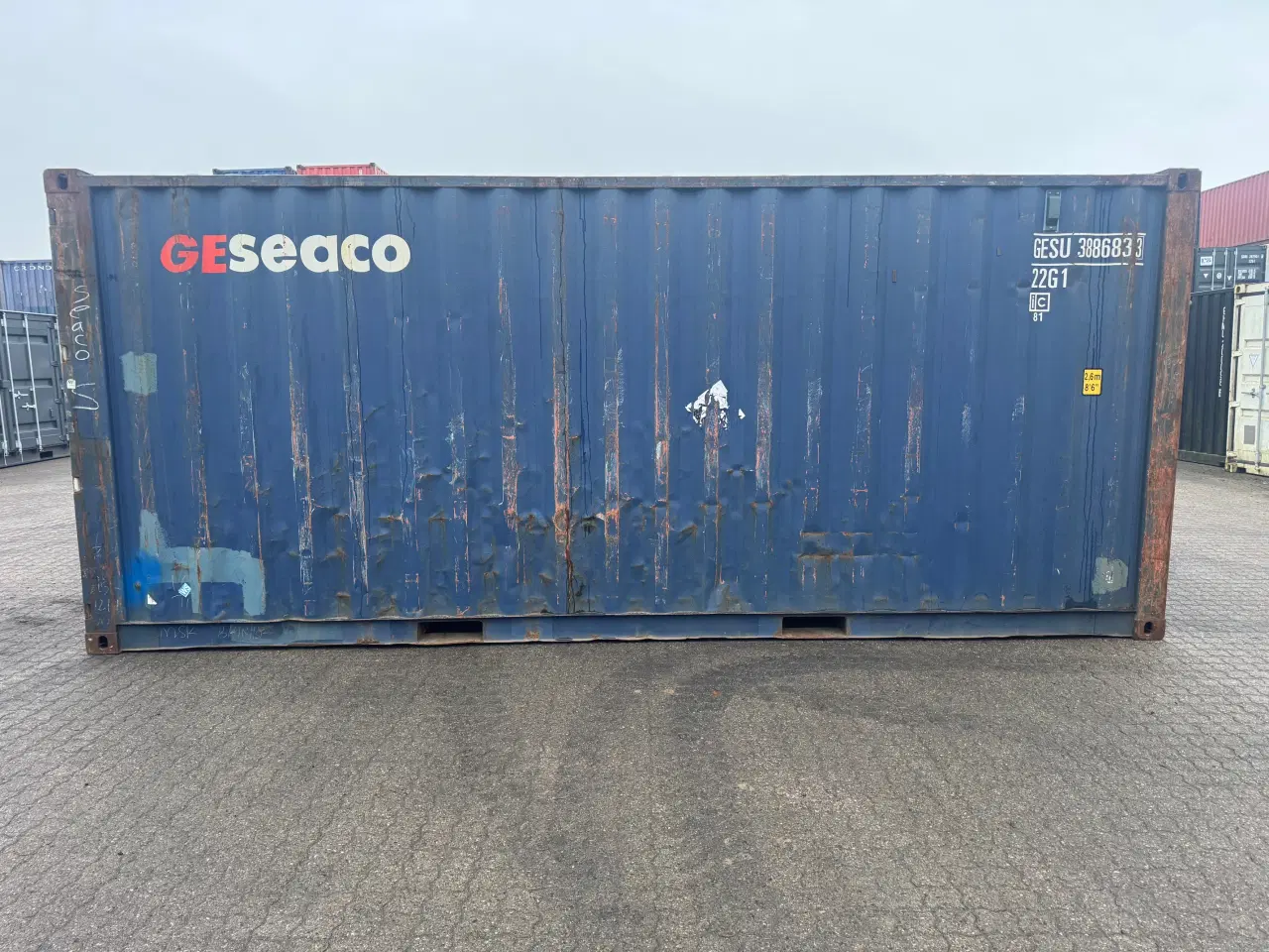 Billede 3 - Brugt 20 fods Isoleret Container-ID: GESU 388683-3