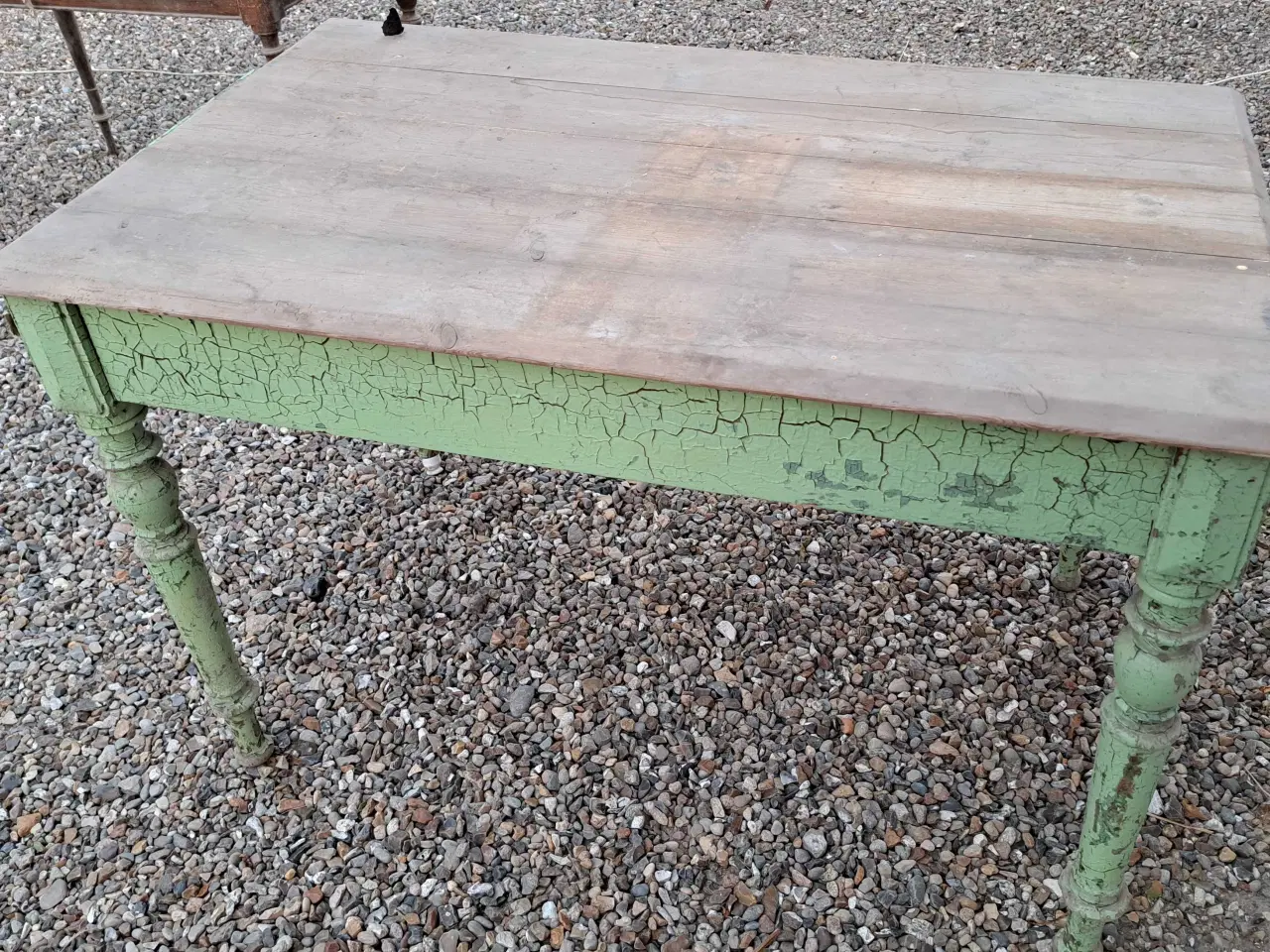Billede 2 - Gammelt spisebord antikt
