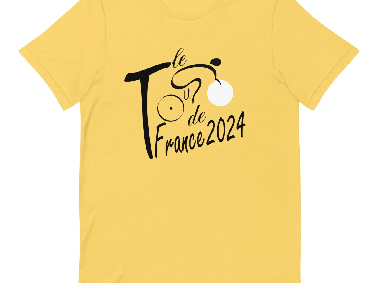 Billede 2 - LeTour de France 2024 Gul t-shirt sports cykling 