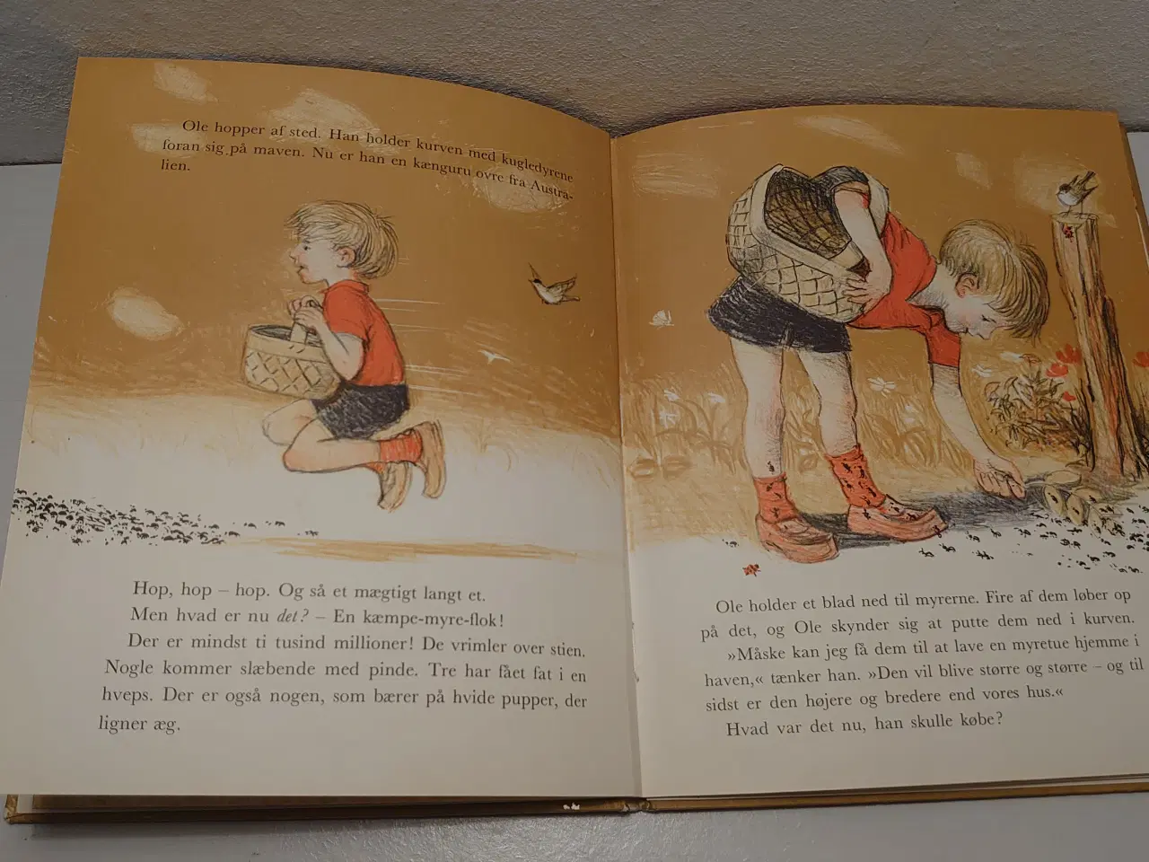 Billede 3 - Grete Janus Hertz:Da Ole gik til bageren. 1. udg.