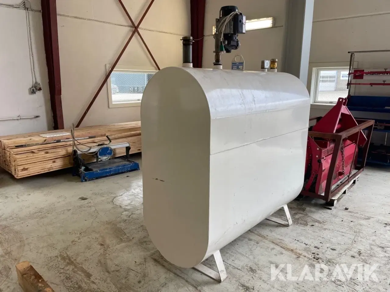 Billede 1 - Diesel tank KN Smede & Beholderfabrik C3A 1200liters