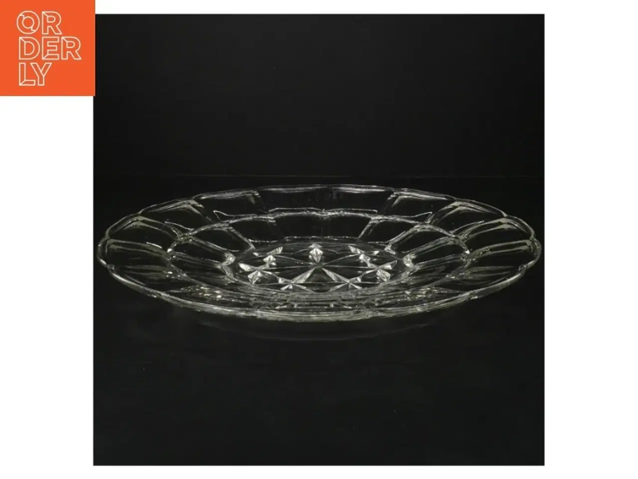 Billede 2 - Glasfad (str. Ø. 32,5 cm)