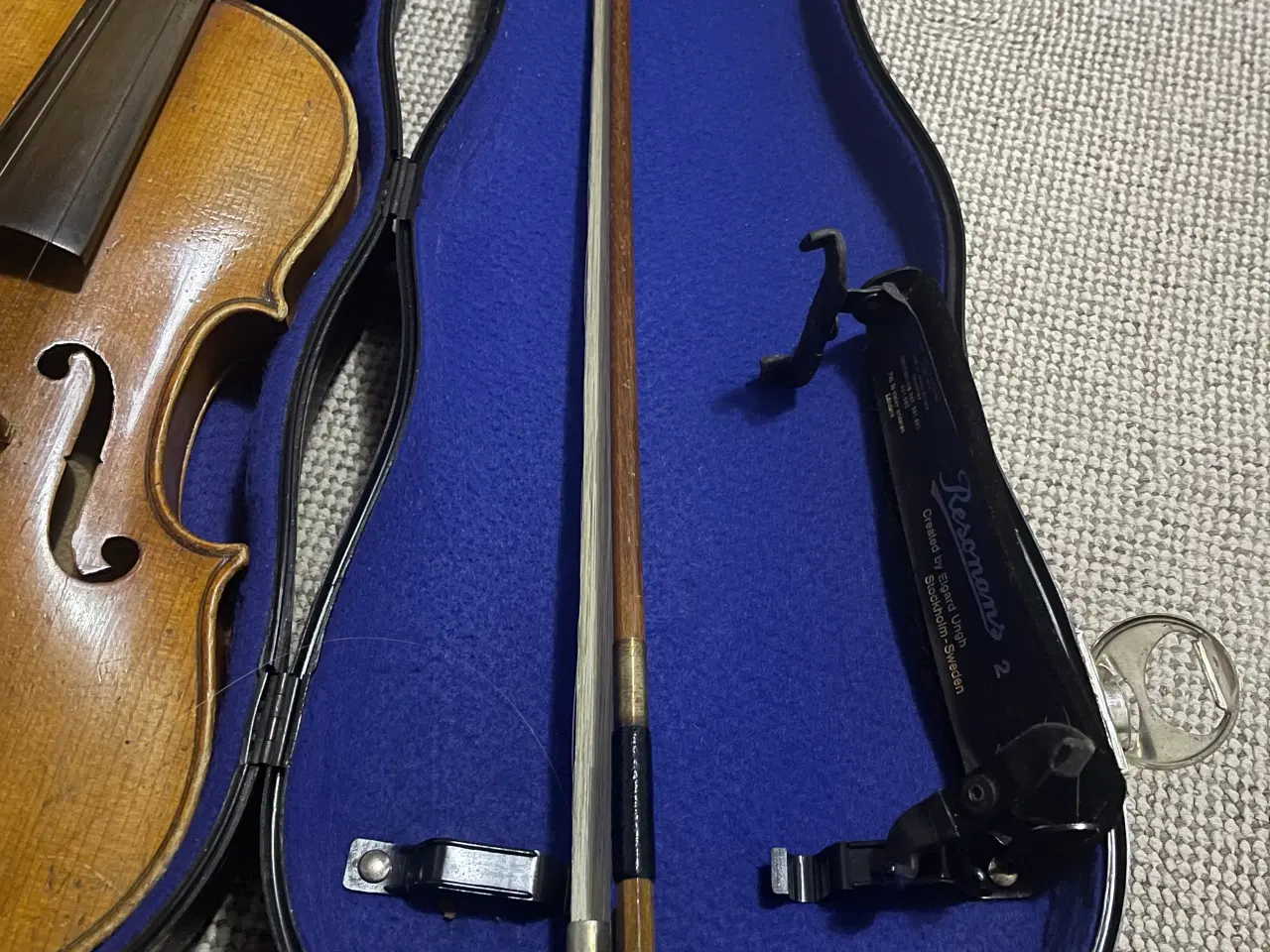 Billede 5 - Vintage violin – “Concert Violin” – med bue og kas