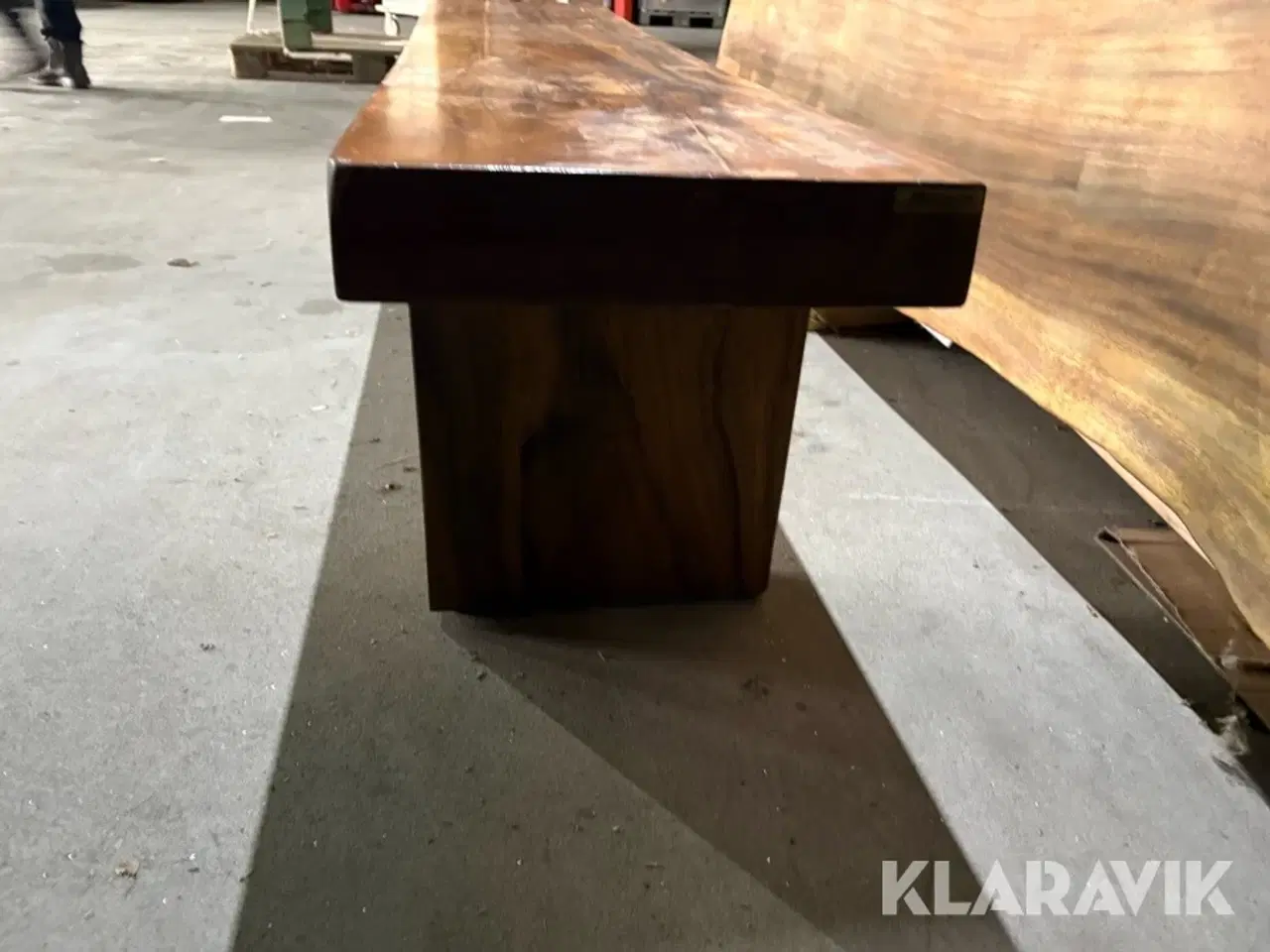 Billede 7 - Planke bænk Akacie Olieret