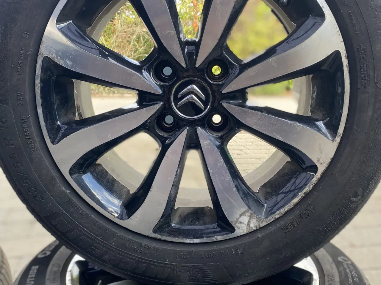 Billede 4 - Originale Citroen hjul 16” med sommerdæk 