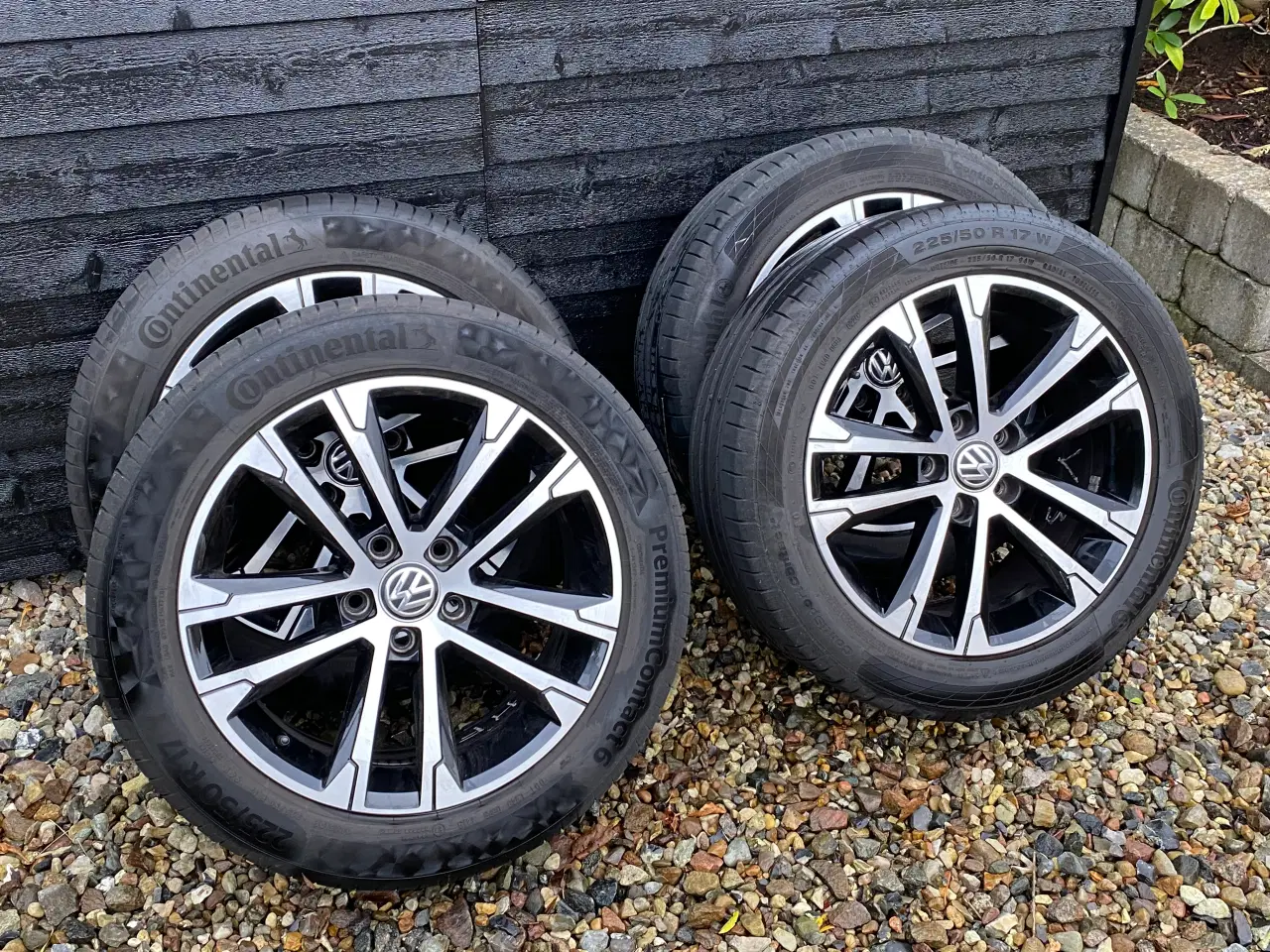 Billede 1 - Alufælge, 17", VW Singapore, 4 stk., til fx Passat