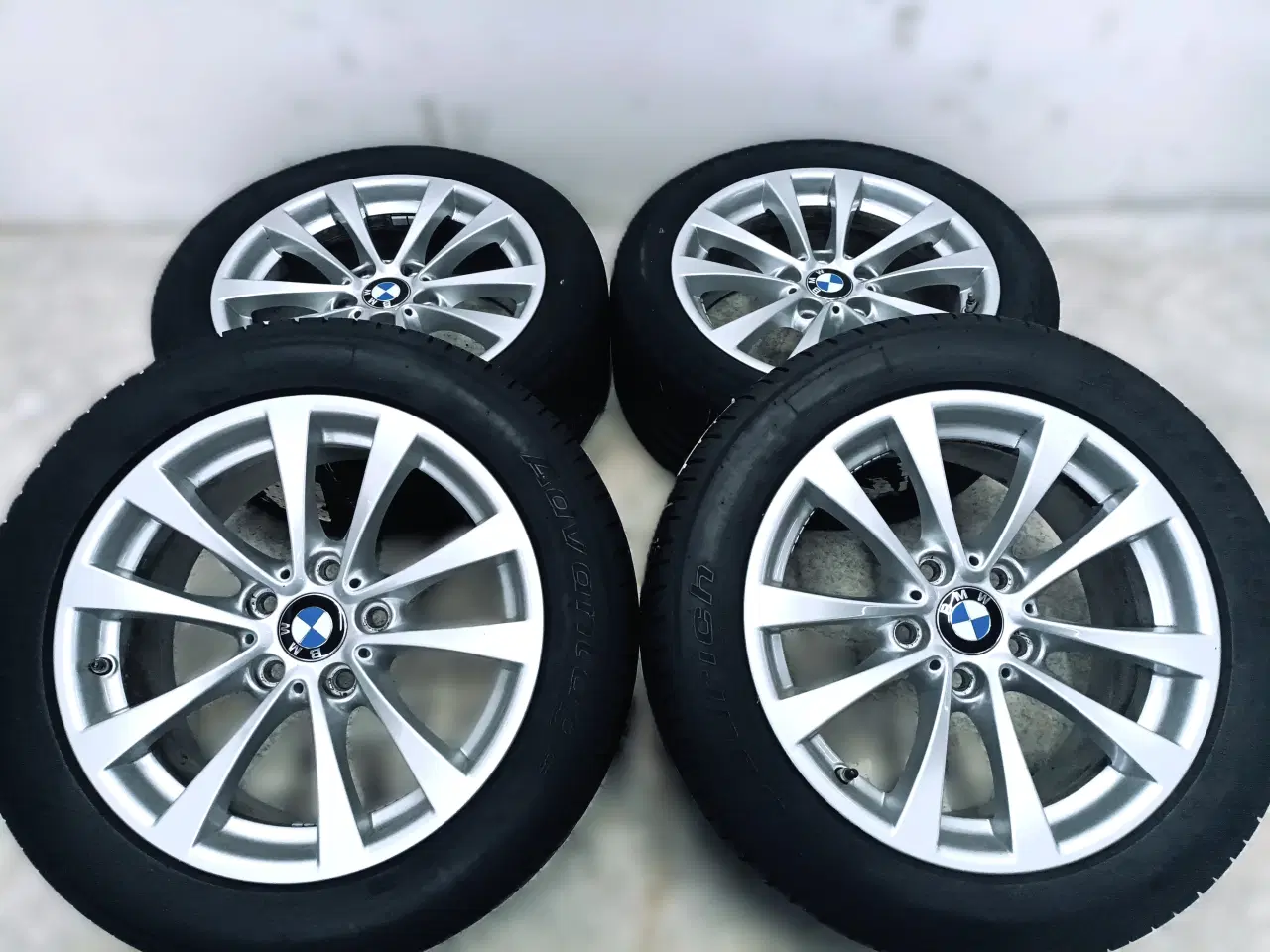 Billede 3 - 5x120 17" ET37 nav 72,6ø BMW sommersæt inkl.TPMS 