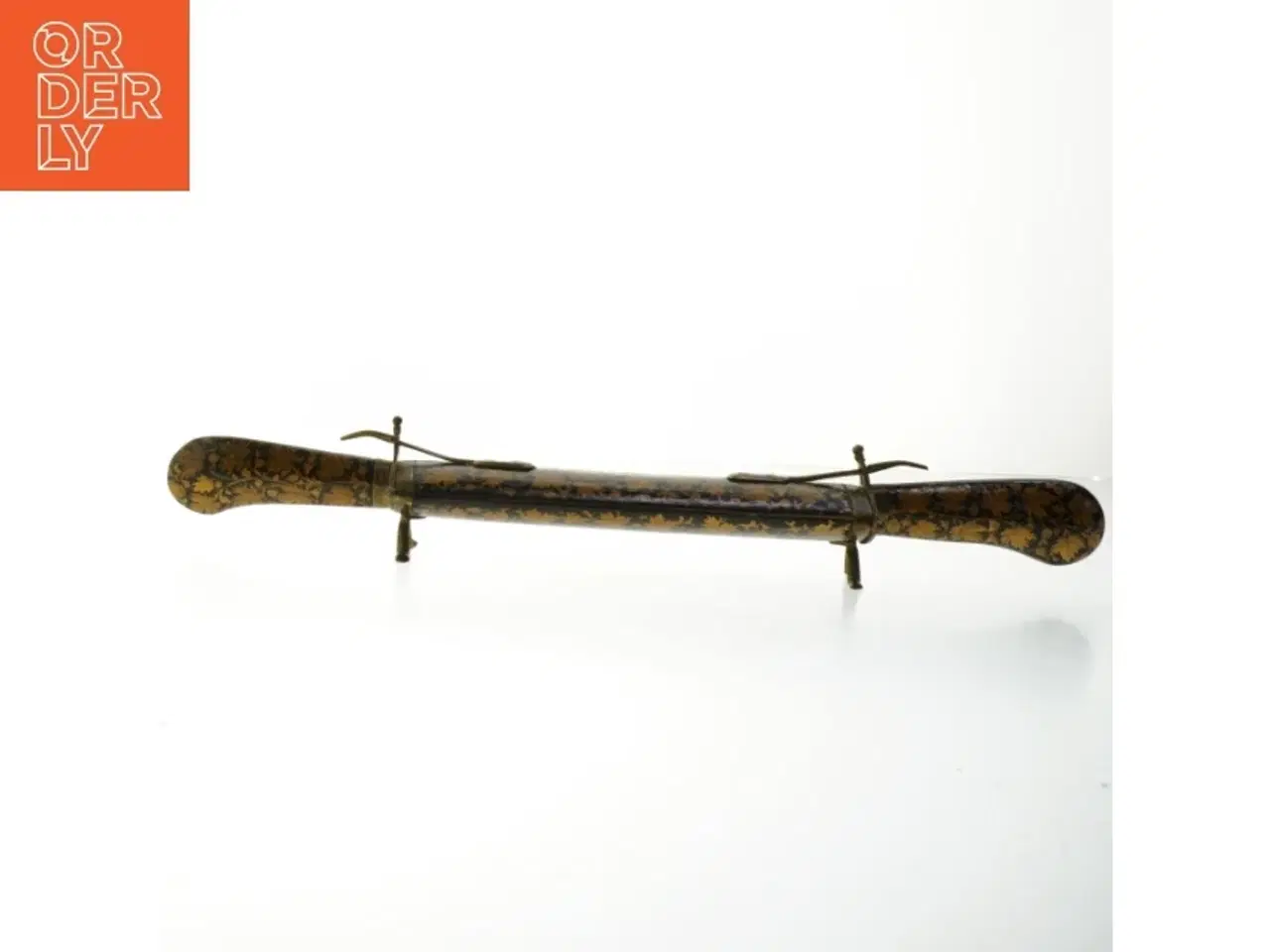 Billede 2 - Guld ornamenteret Forskærersæt med skede (str. 45 cm)