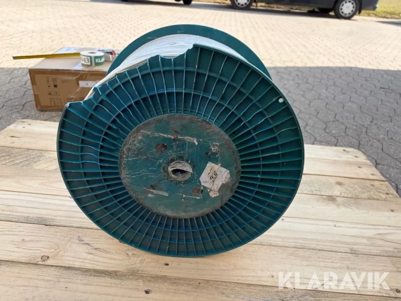 Billede 6 - Tromle med 3000 m NKT Cables - 1x0,75