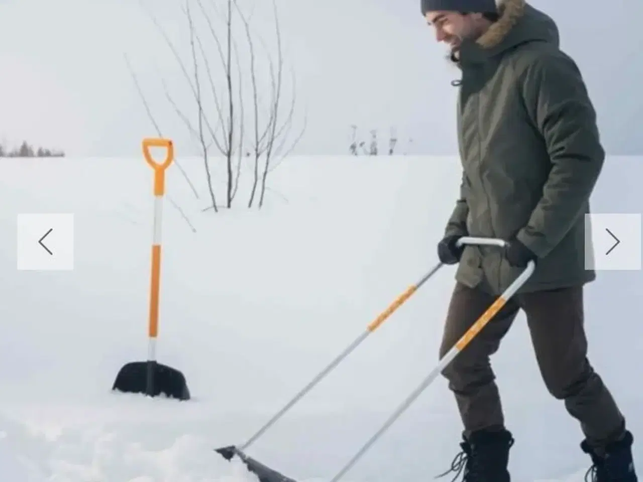 Billede 2 - Sneskovl / sneskraber Luxus model