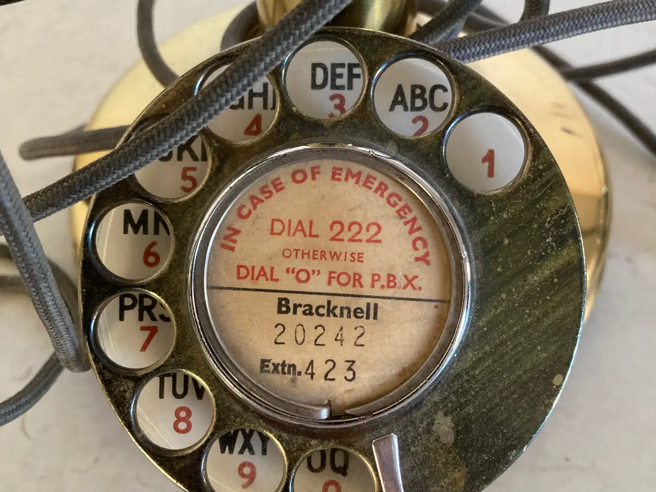 Billede 2 - Gammel Engelsk telefon