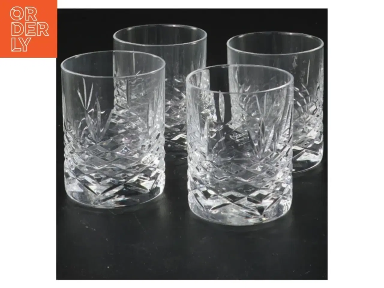 Billede 1 - Sæt af 4 krystalglas fra Federik Bagger (str. 6 cm)