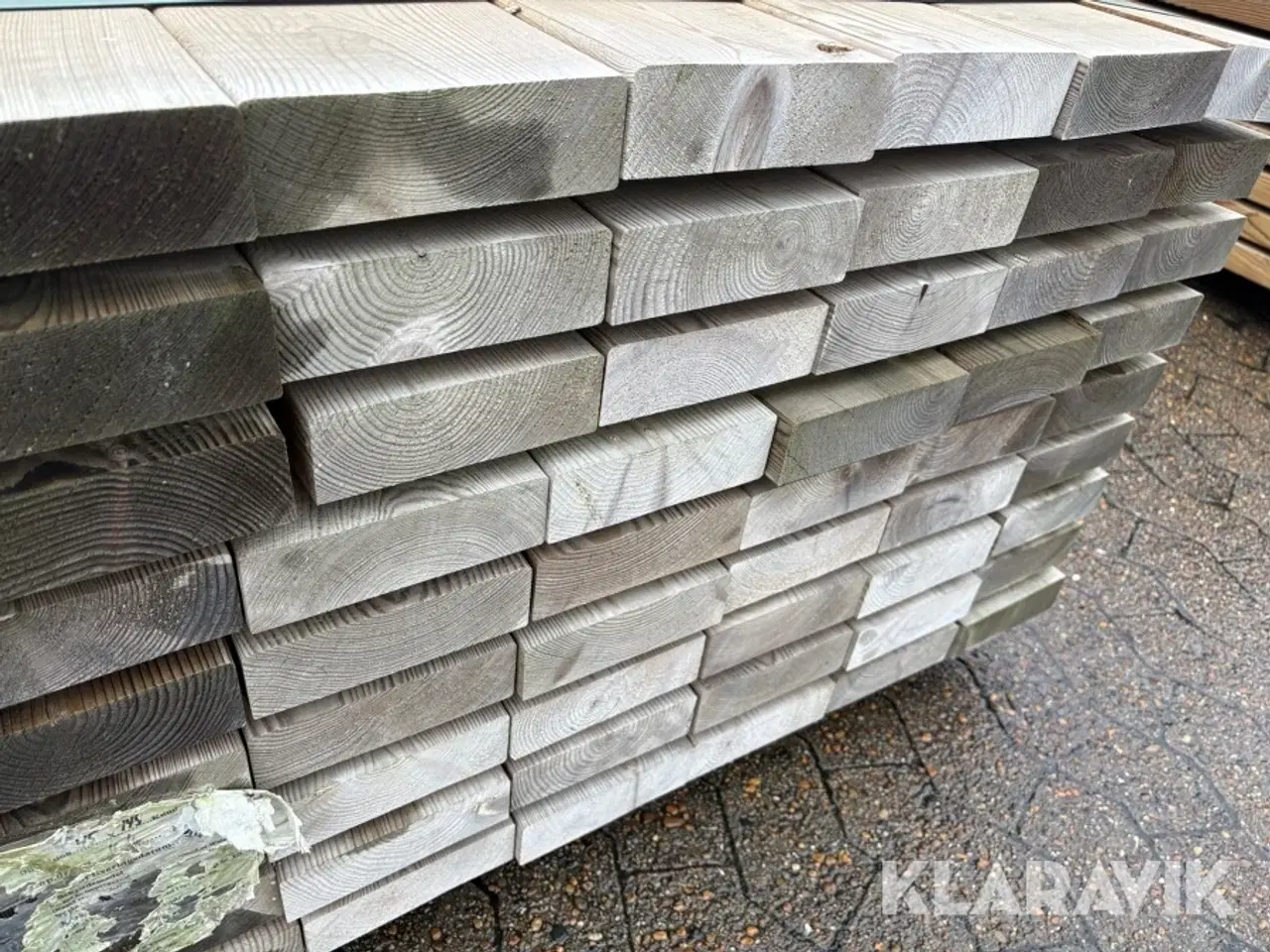 Billede 5 - Trykimprægnerede Reglar - 63 styks