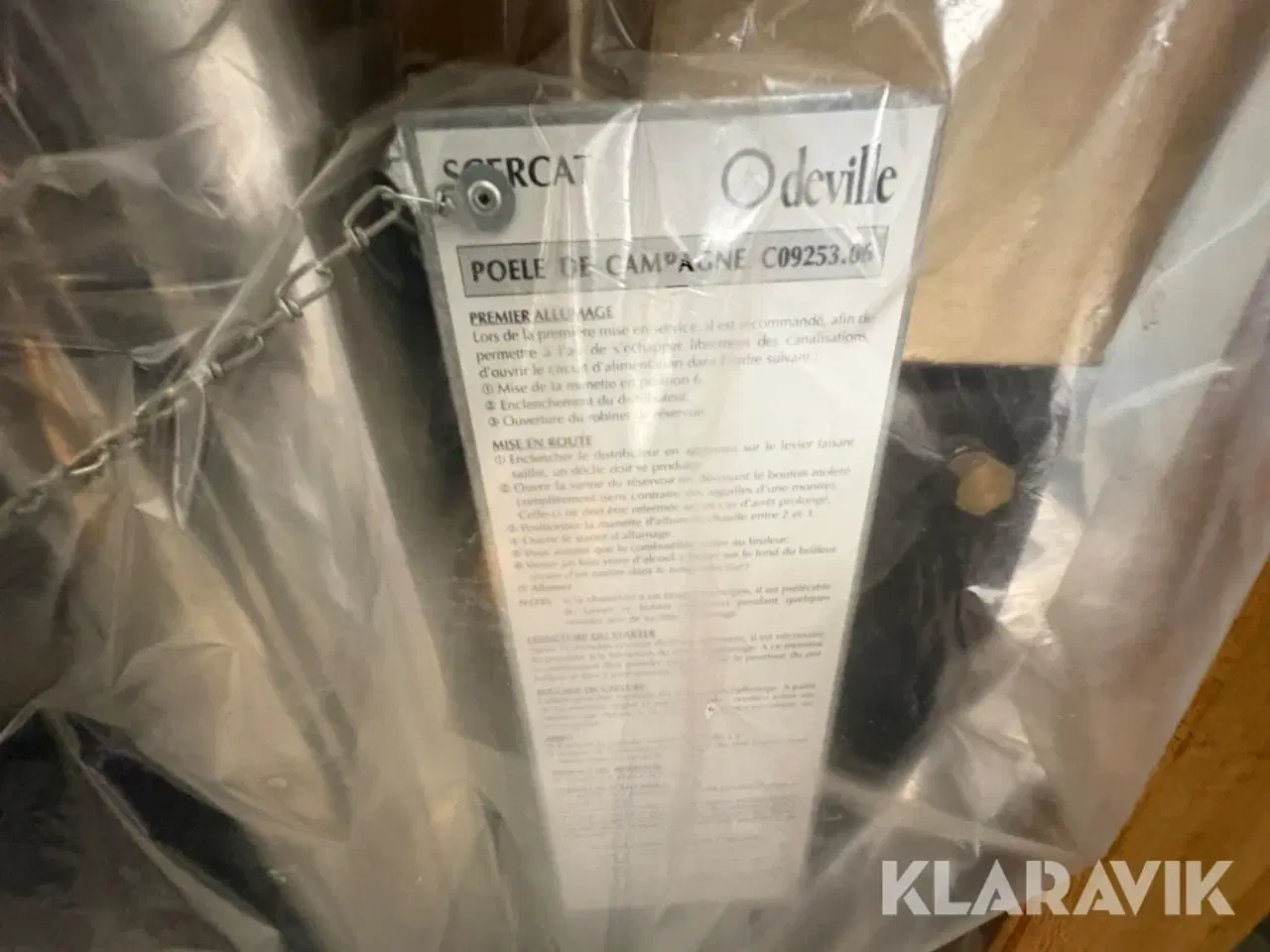 Billede 6 - Oliebrænder Deville Poelle de Champagne 11 kw