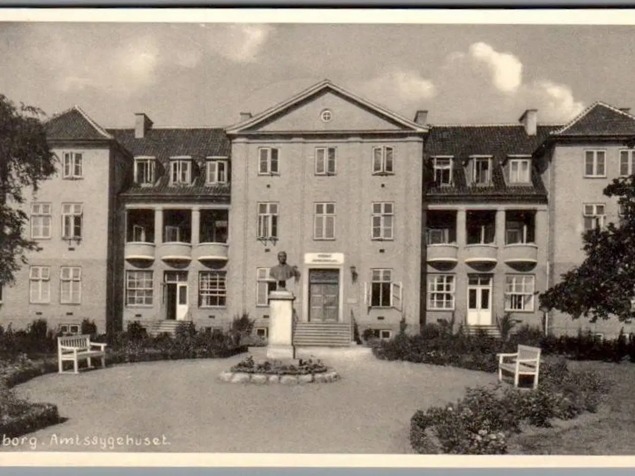 Billede 1 - Viborg - Amtssygehuset -  Postkort - Brugt