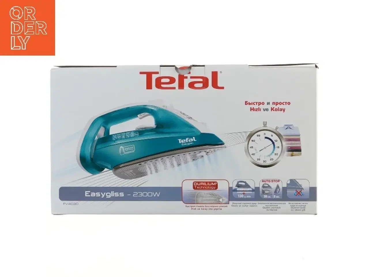 Billede 1 - Tefal strygejern Easygliss 2300W fra Tefal (str. 32x15x18 cm)
