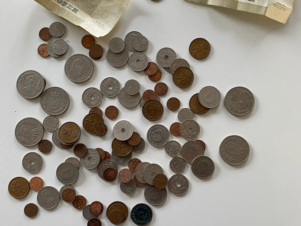 Billede 1 - Mønter og sedler