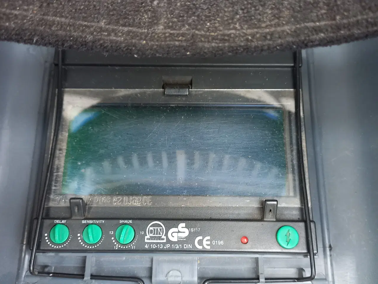 Billede 4 - Svejsehjelm med Optisk filter. 