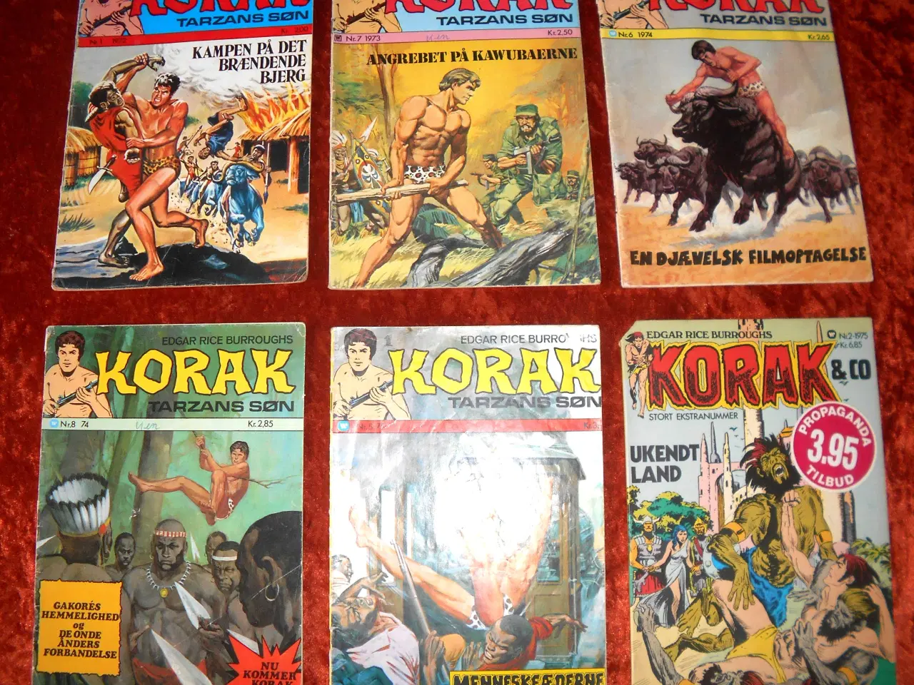Billede 1 - Korak Tarzans søn, Tegneserie,