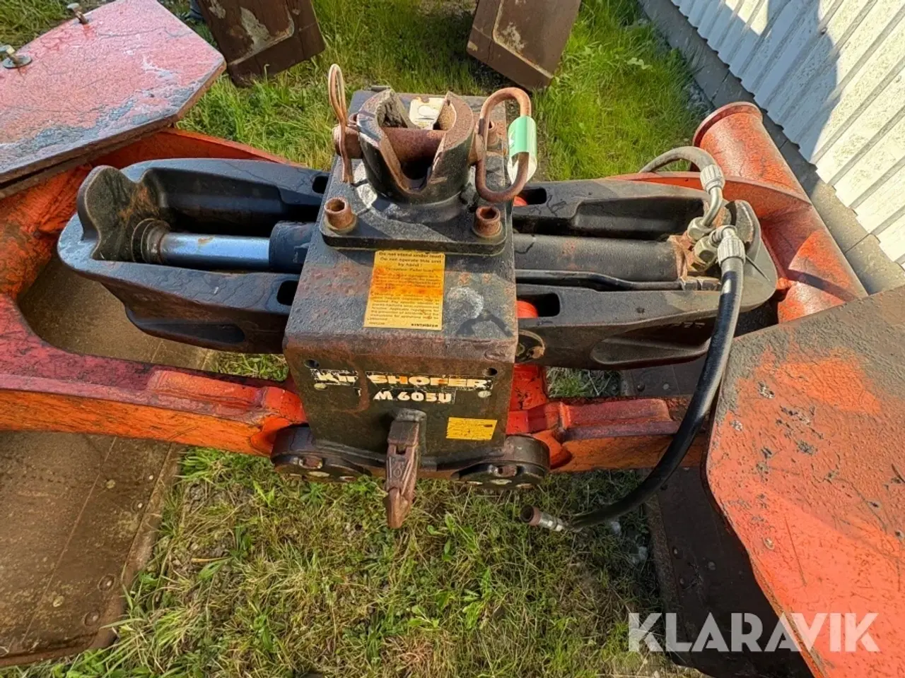 Billede 10 - Jordgrab med løse gavle Kinshofer KM 605U