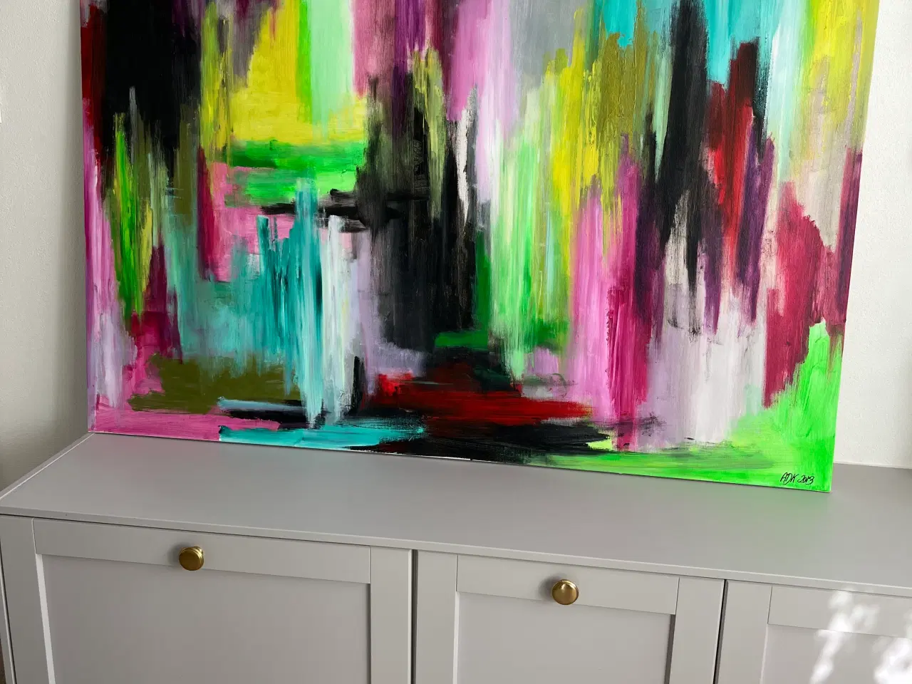 Billede 2 - Akryl maleri af Anne Dorthe Krøjer 