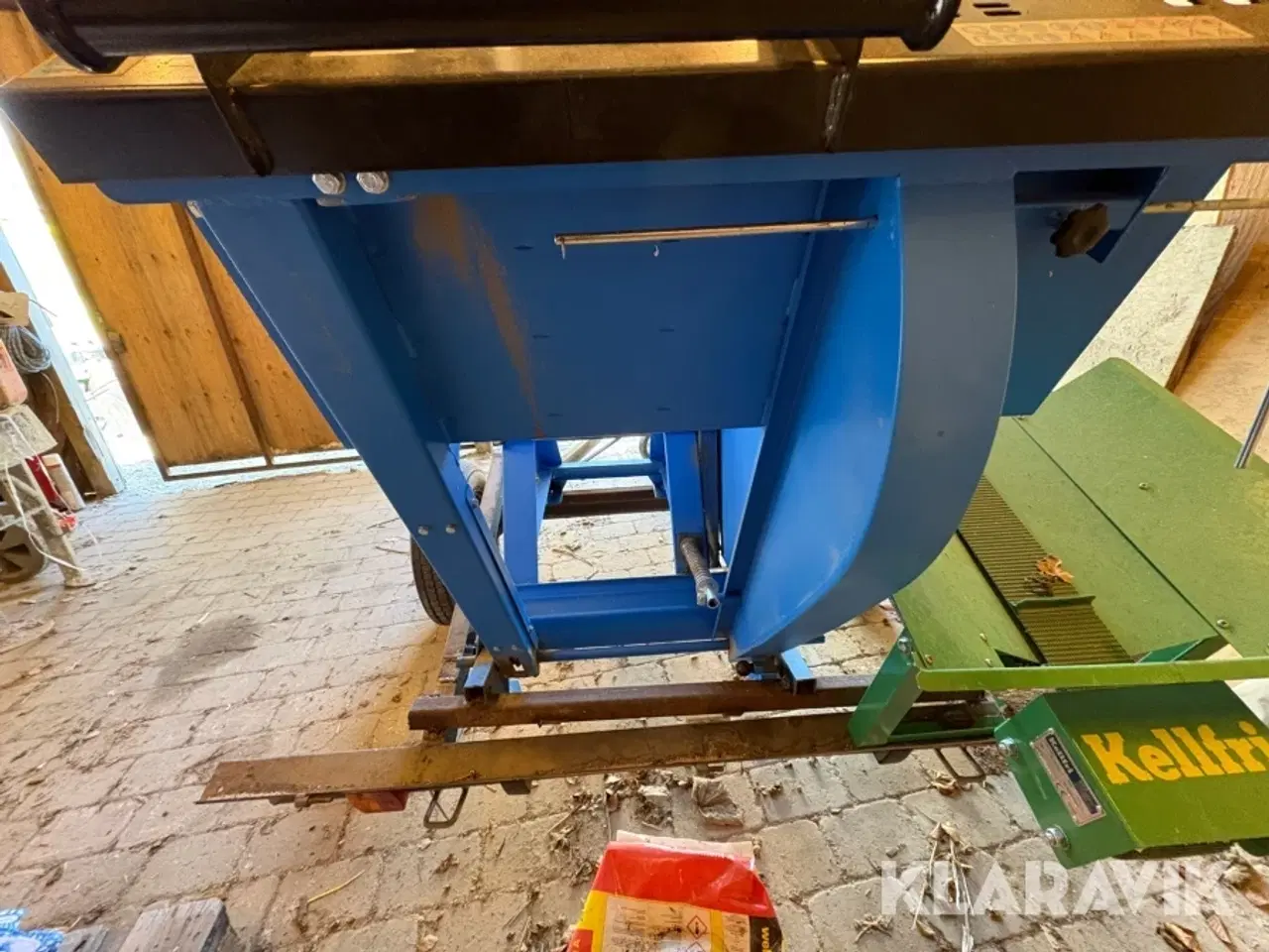 Billede 5 - Brændesav med transportbånd Kellfri / Güde 13-VT250 / GWS 700 HM-2