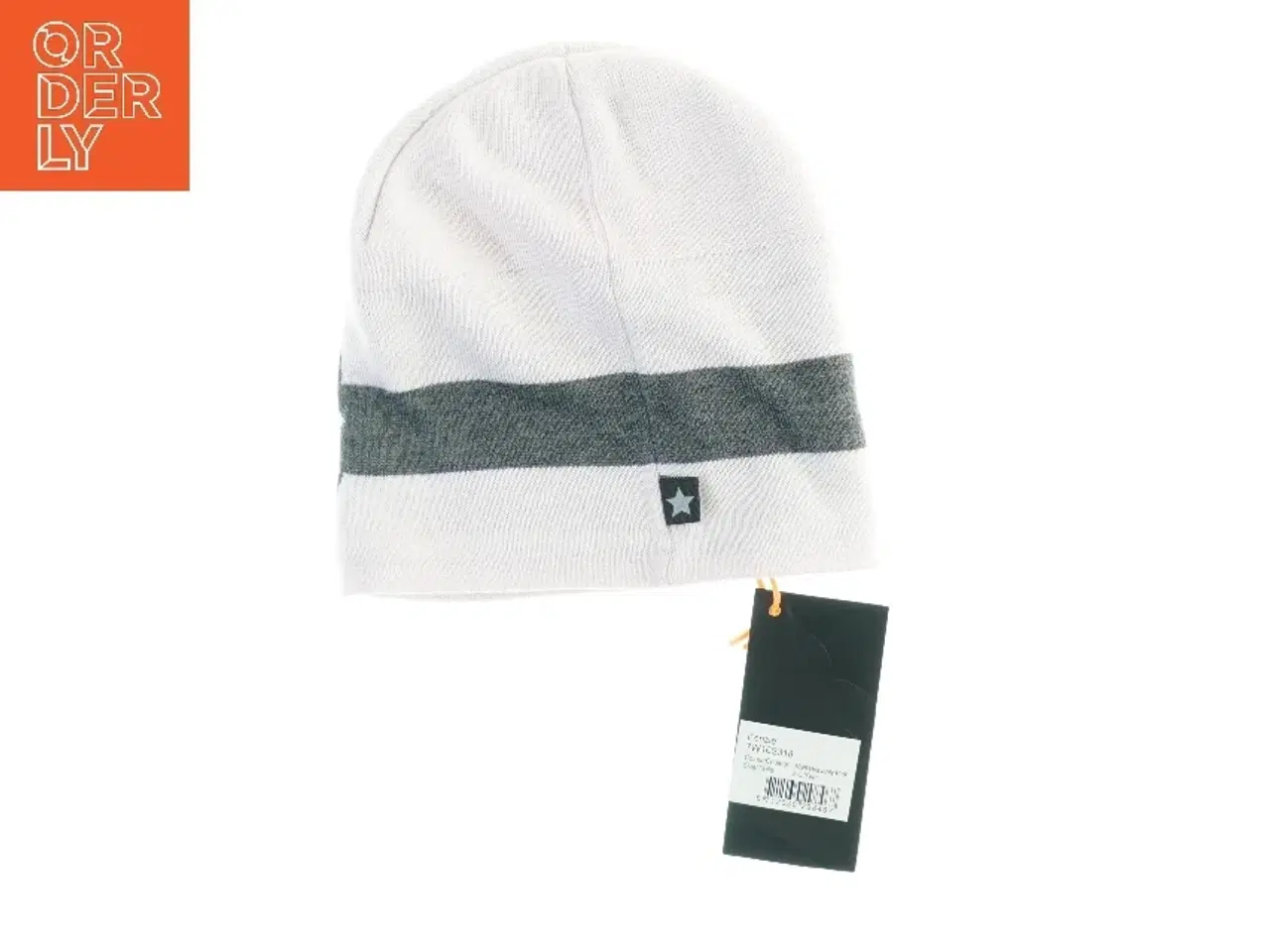 Billede 2 - Strikhue med skibrille motiv fra Molo (str. 3-5 år)