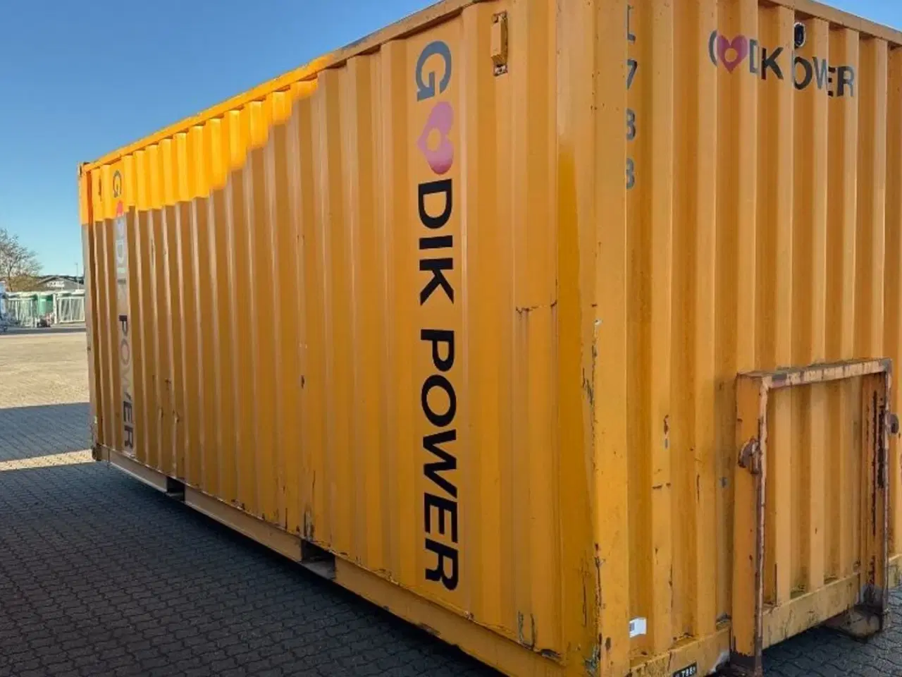 Billede 4 - 20 fod Skibs container A0020158