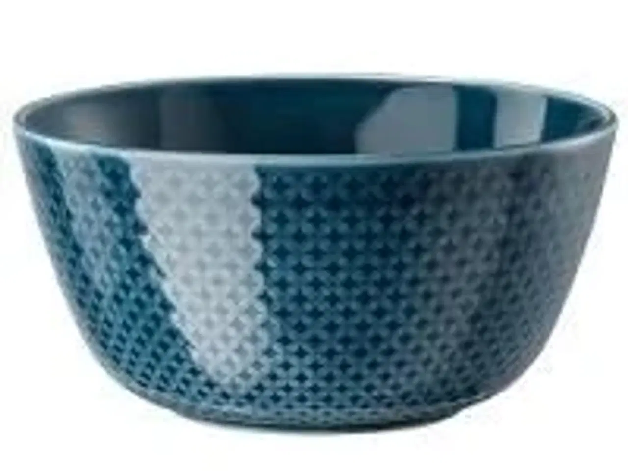 Billede 1 - 3 stk. Skål organisk blå 140 mm 62 cl Rosenthal Junto