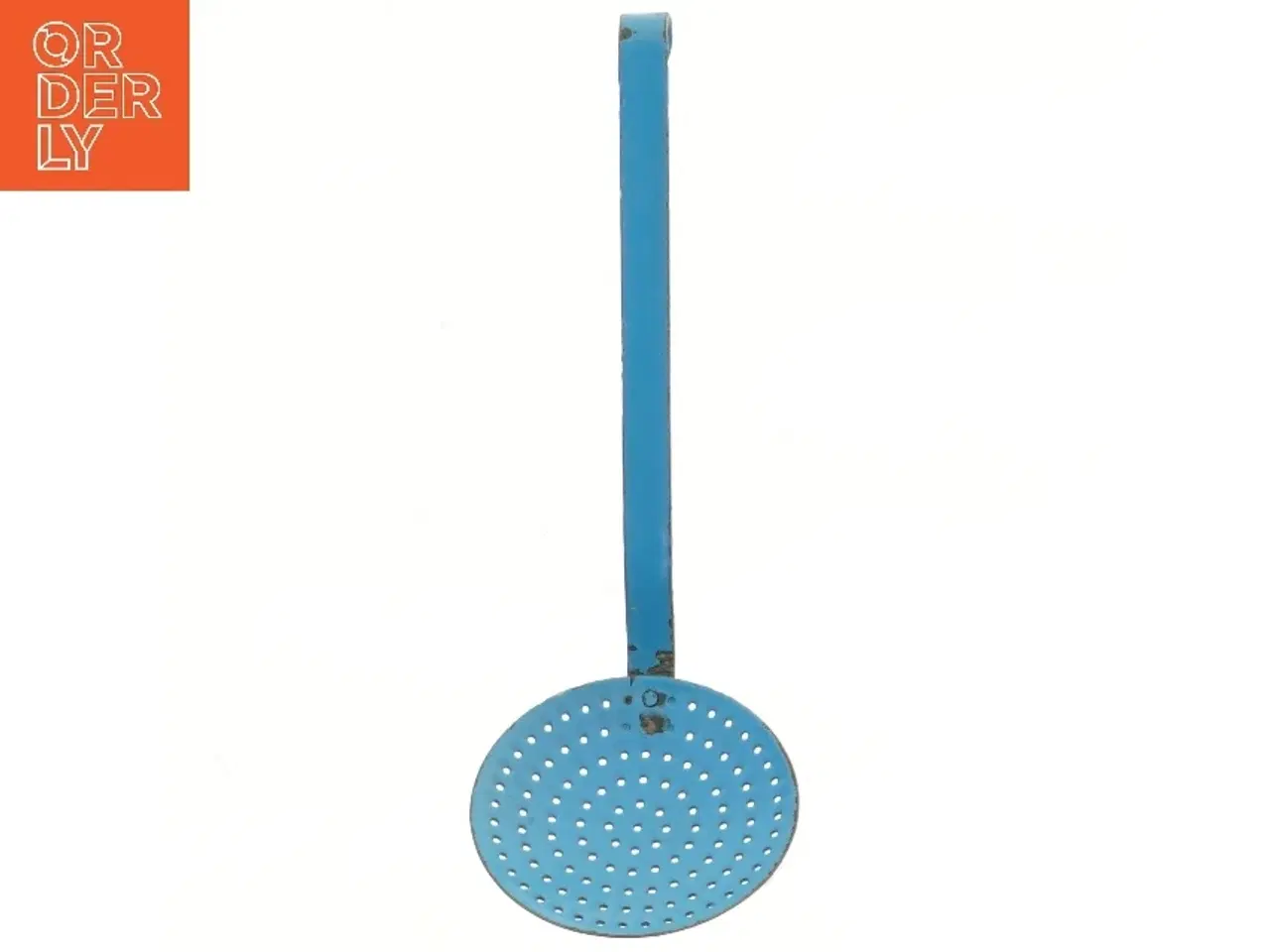 Billede 1 - Blå metal si med håndtag (str. 36 cm)