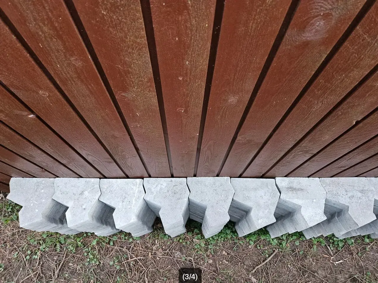 Billede 3 - 120 fabriksnye SF randsten, 5 kr/stk