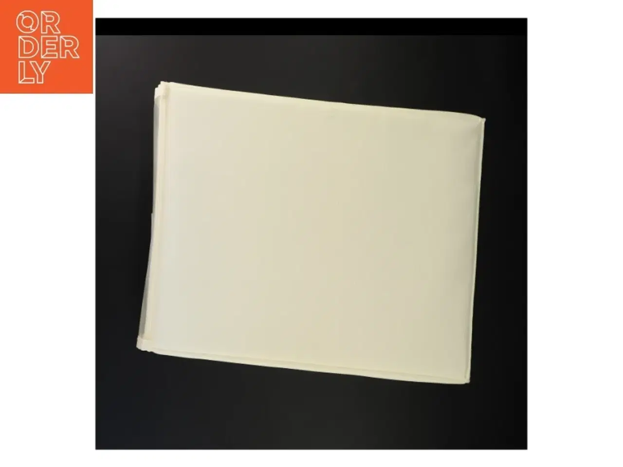 Billede 4 - Hvid stofopbevaringsboks til sko (str. 35 x 23 x 16 cm)