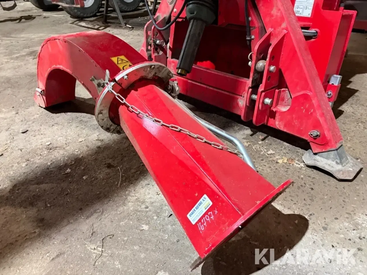 Billede 6 - Flishugger Linddana TP 270 PTO K med kranie vogn