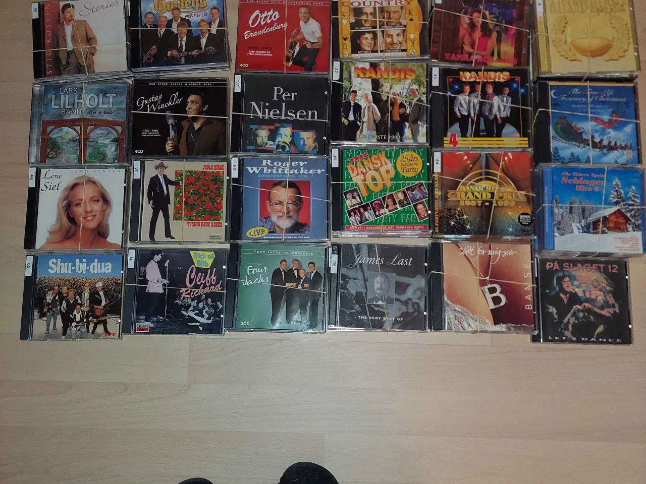 Billede 3 - 107 CD'ER med Dansk og Udenlandsk musik