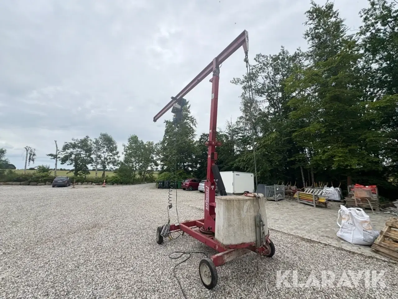 Billede 5 - Materiale kran Steinweg Minikran MK 400/5