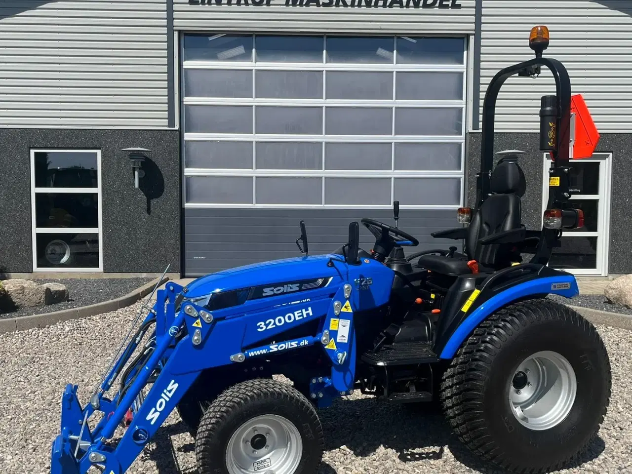 Billede 1 - Solis H26 HST Turfdæk og Frontlæsser