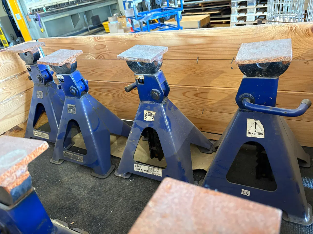Billede 3 - Fine værksteds bukke 8 stk